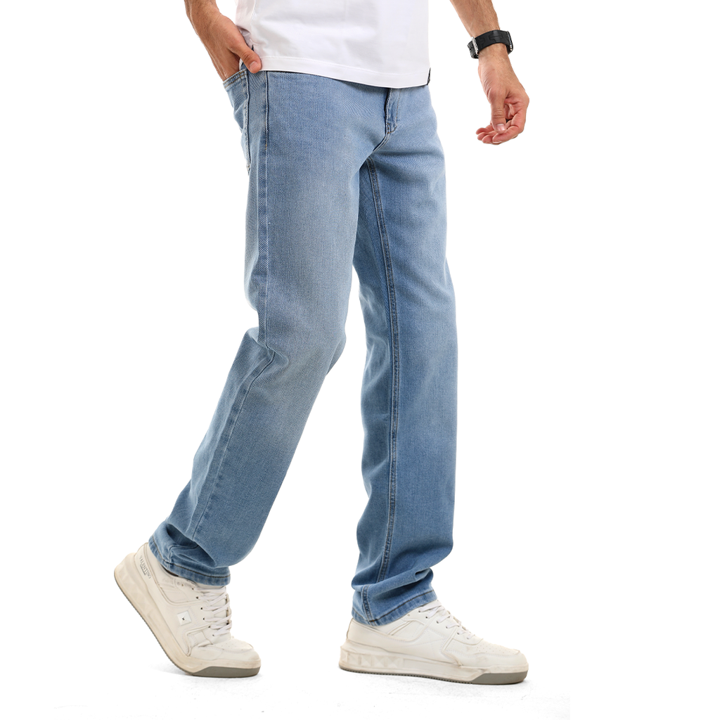 Straight Fit Denim Pants