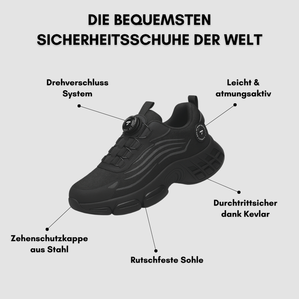 WERKSTEIN® S3 Pro Damen: Gemacht für Sicherheit & ganztägigen Komfort