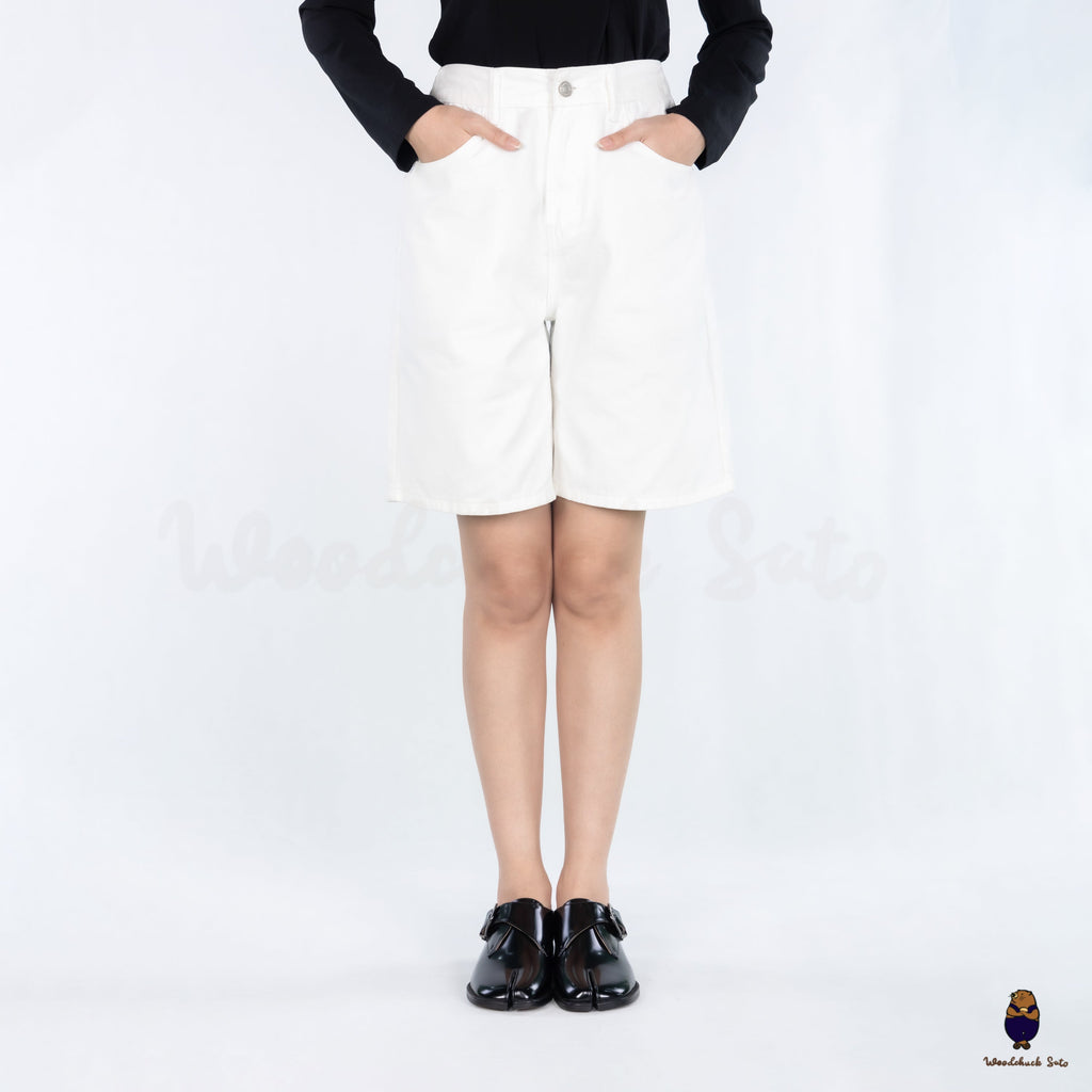 WoodchuckSato Black Edge-Beaded Cowhide Leather Tabi Monk Strap Shoes