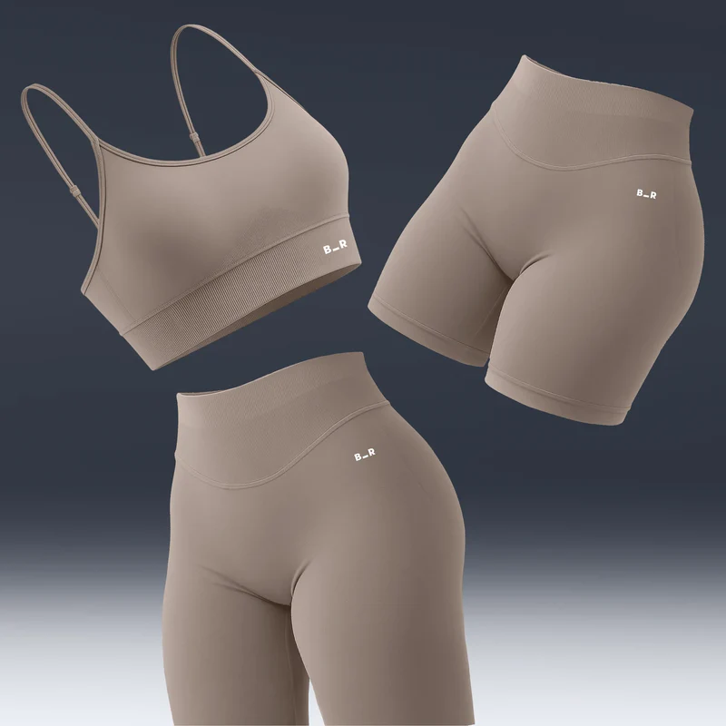 Women's sportswear set (three-piece set)