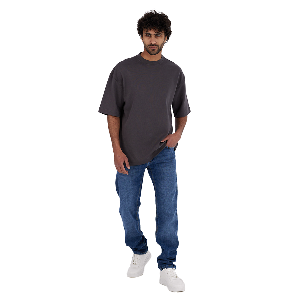 Straight Fit Denim Pants