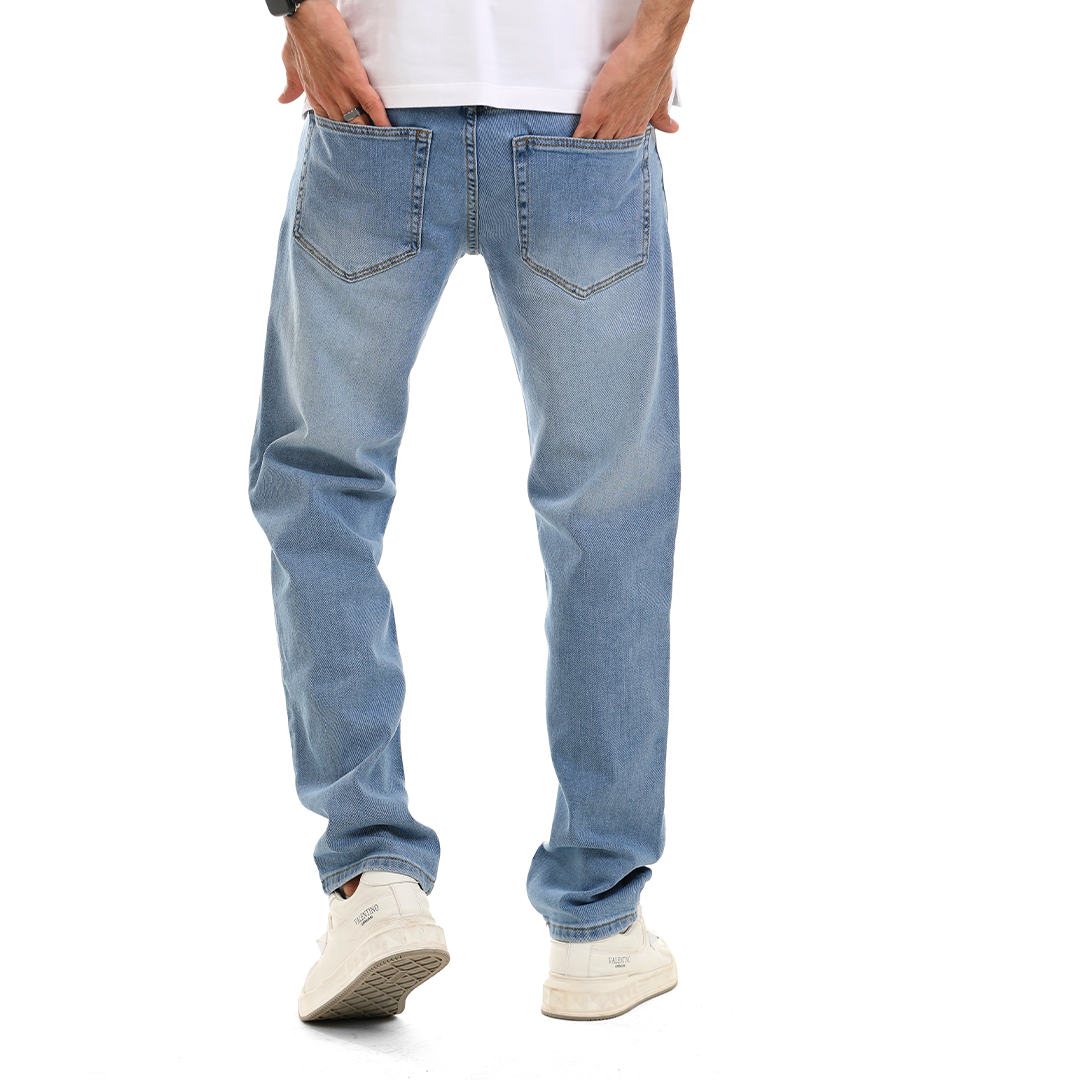 Straight Fit Denim Pants