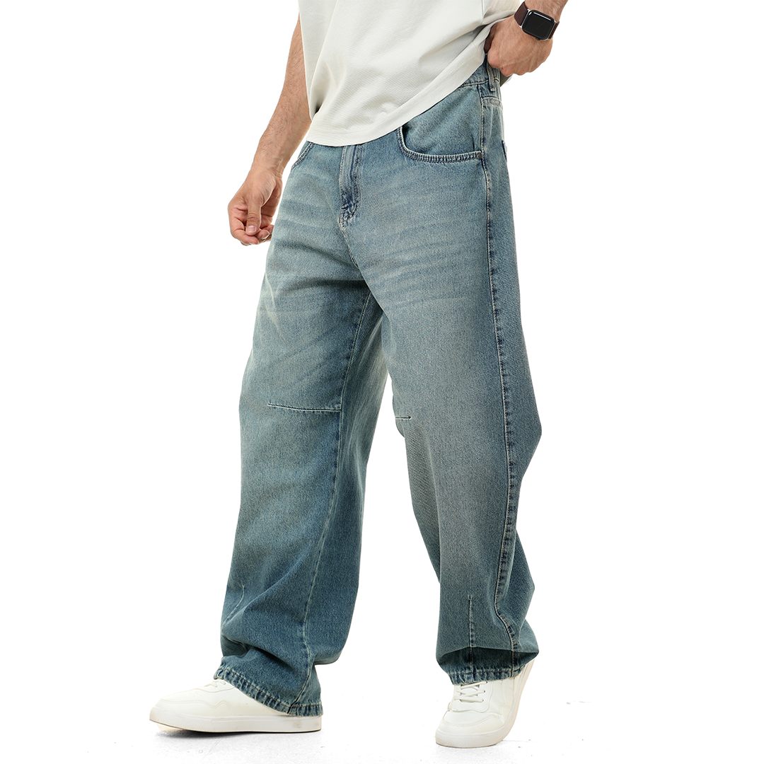 Baggy Fit Denim Pants