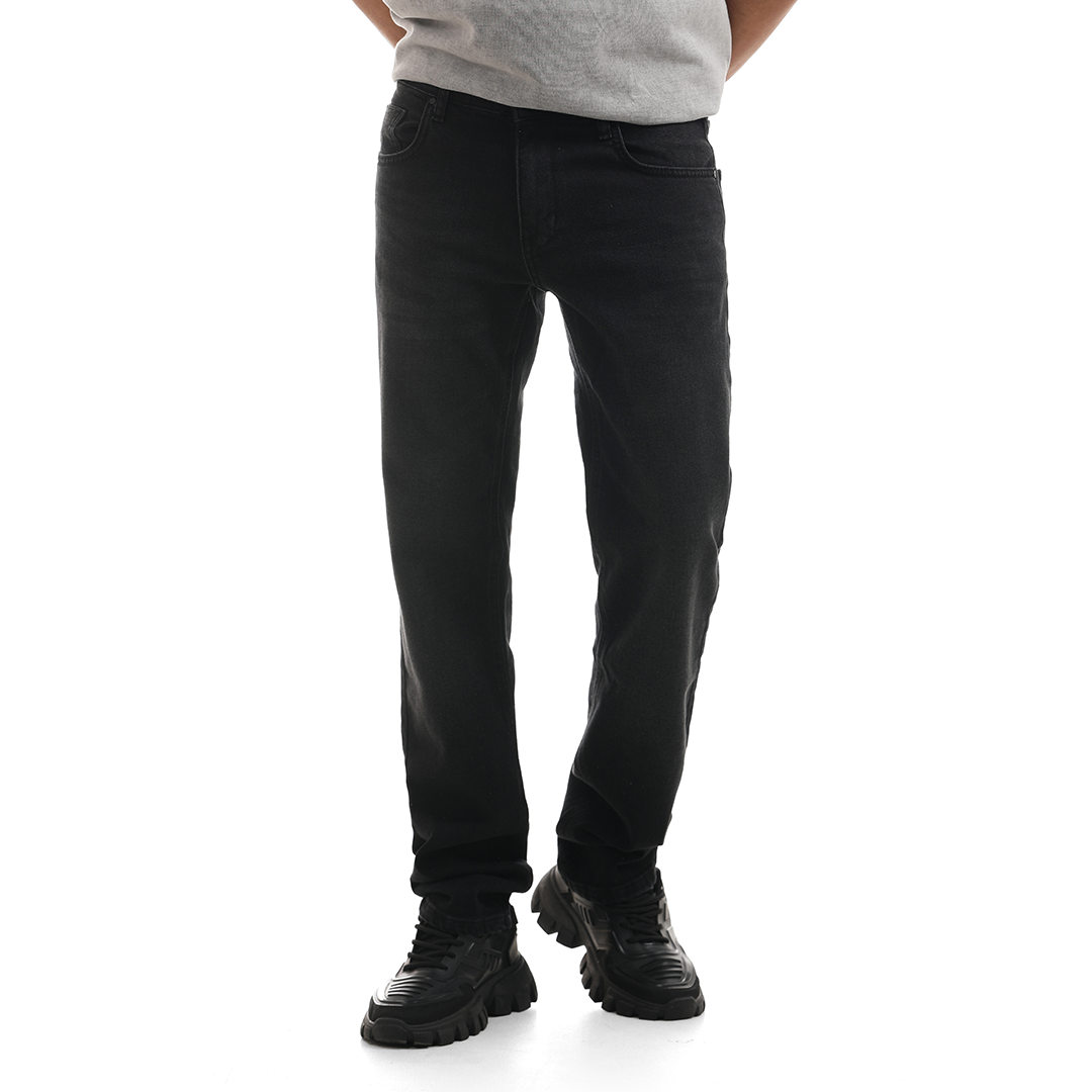 Straight Fit Denim Pants