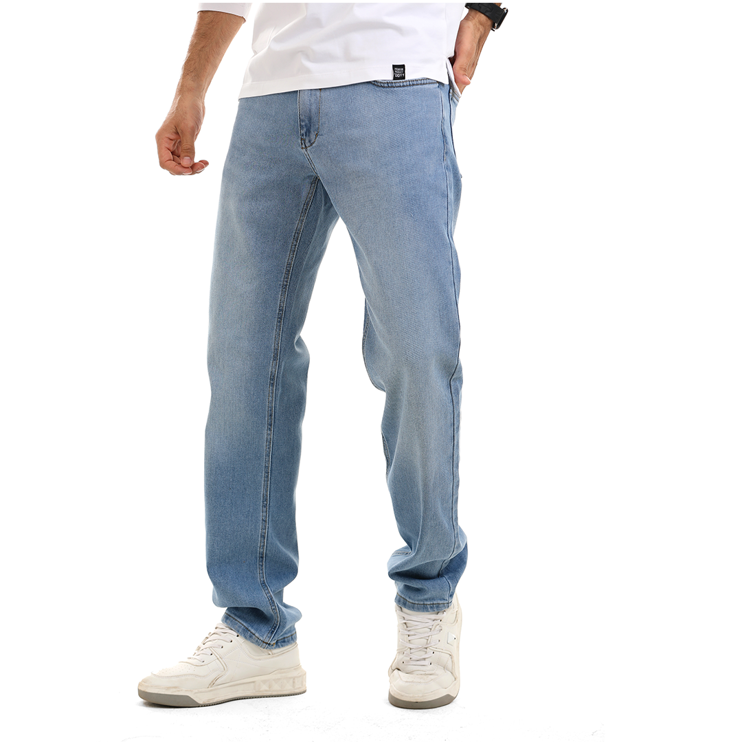 Straight Fit Denim Pants